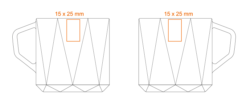 Standardowe powierzchnie nadruku